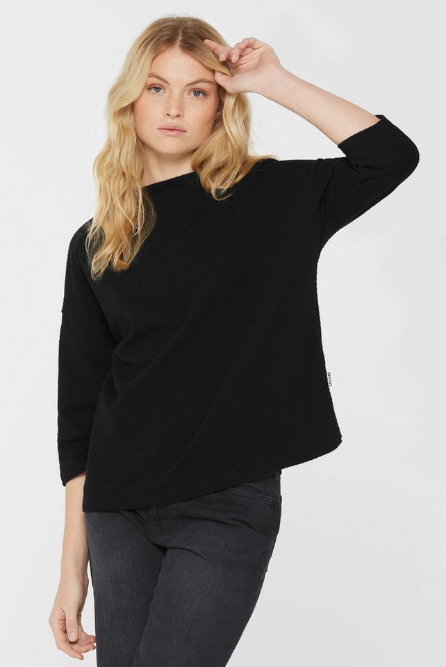 SENSES.THE LABEL Rundhalsshirt mit Baumwolle – Bild 3 von 5