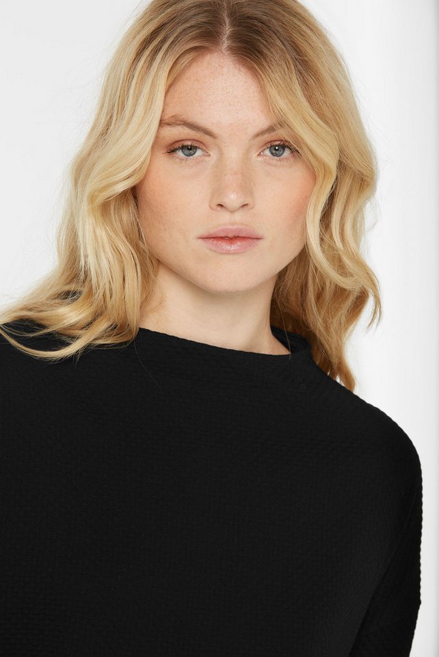 SENSES.THE LABEL Rundhalsshirt mit Baumwolle – Bild 4 von 5