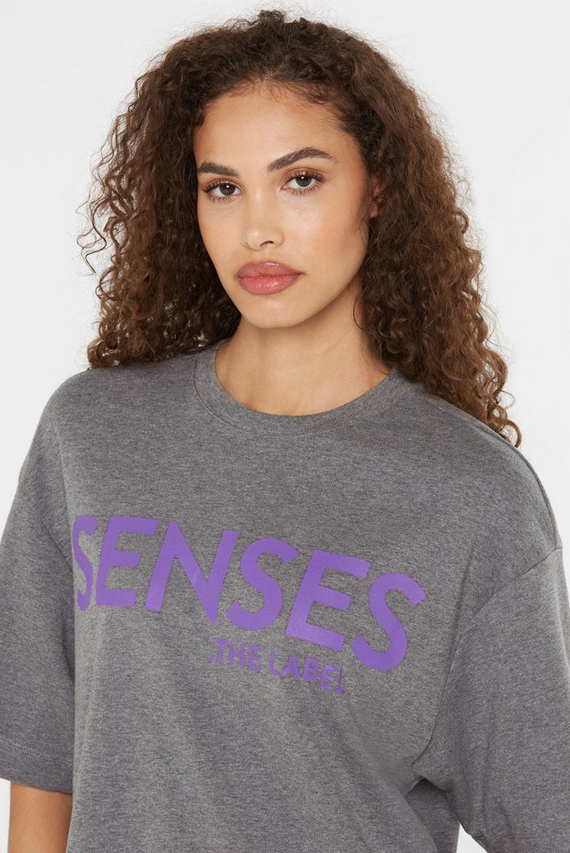 SENSES.THE LABEL Rundhalsshirt mit Baumwolle – Bild 5 von 5