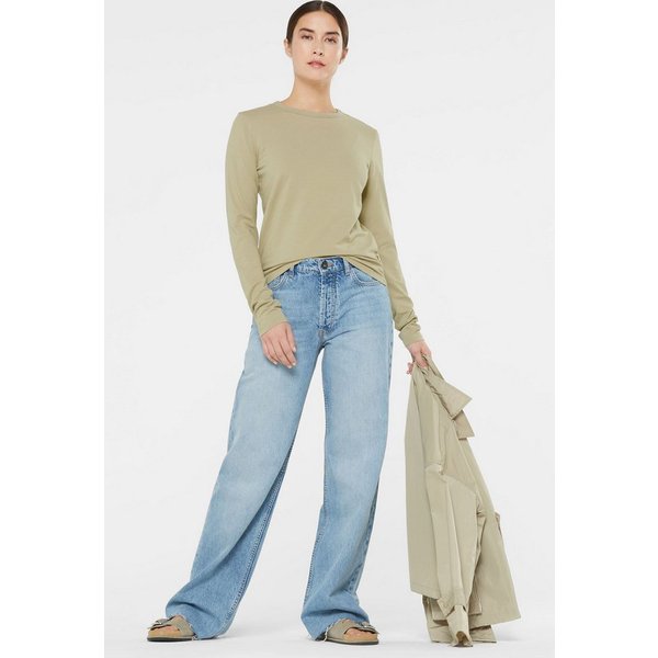 SENSES.THE LABEL Rundhalsshirt mit Baumwolle