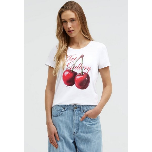 SENSES.THE LABEL Rundhalsshirt mit Baumwolle