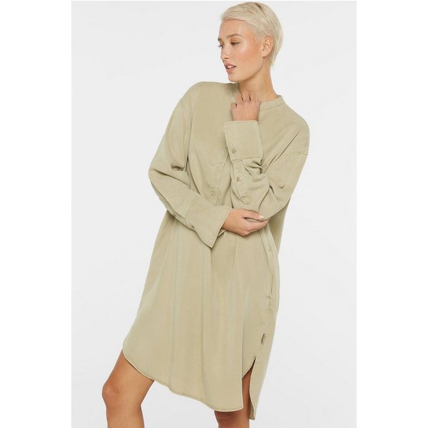 SENSES.THE LABEL Sommerkleid mit abgerundetem Saum