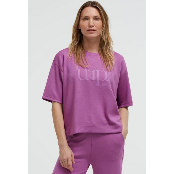 SENSES.THE LABEL Sweater mit abgerundeten Saum