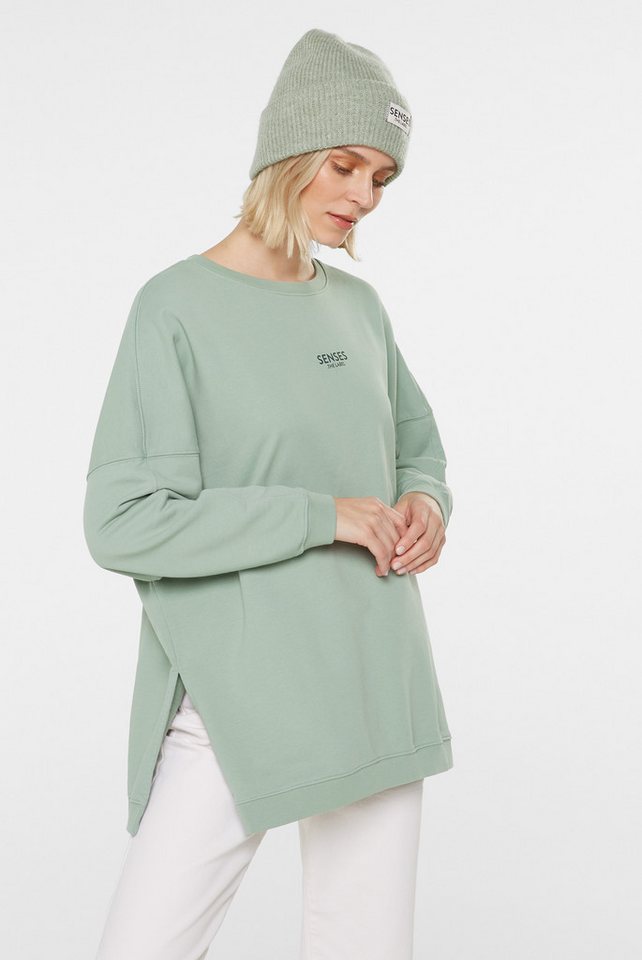 SENSES.THE LABEL Sweater mit Seitenschlitze – Bild 4 von 5