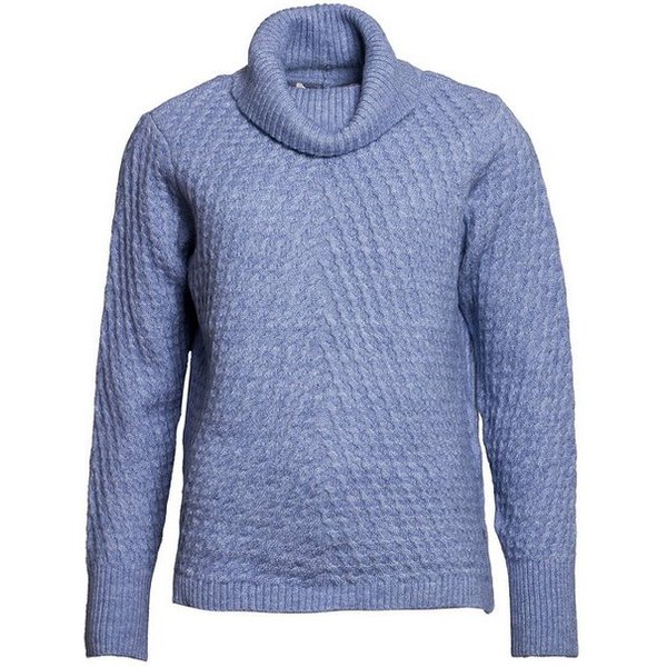 SER Rollkragenpullover Pullover Federleicht mit Struktur W8250223