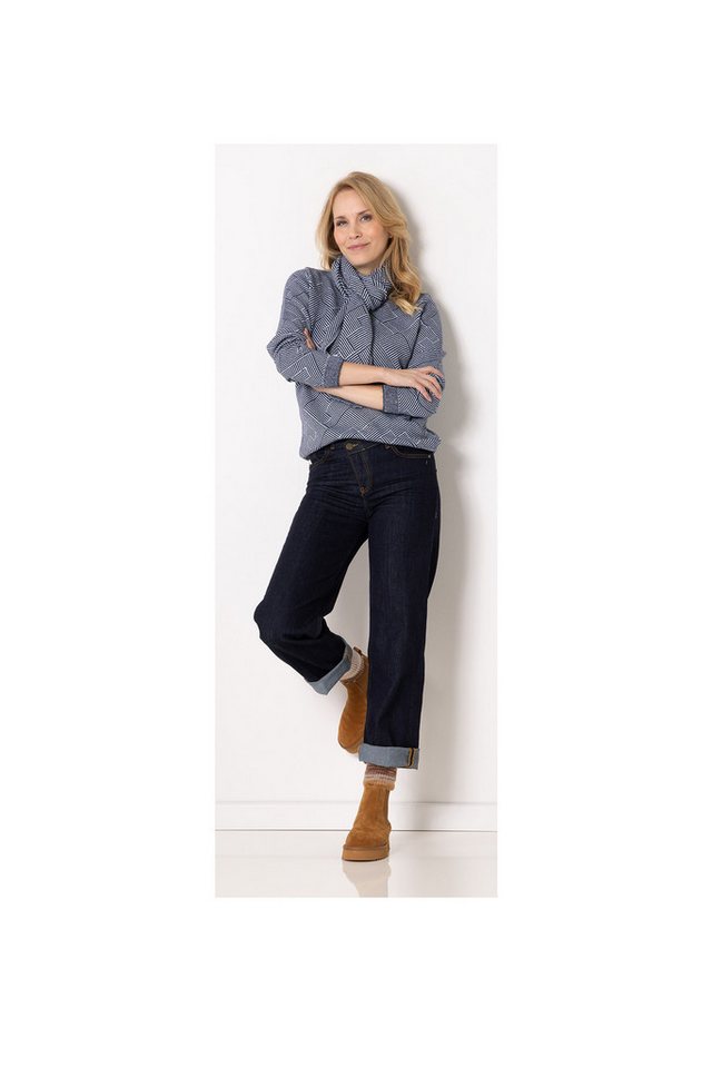 SER Rundhalspullover Pullover Mustermix W8250222 – Bild 2 von 3