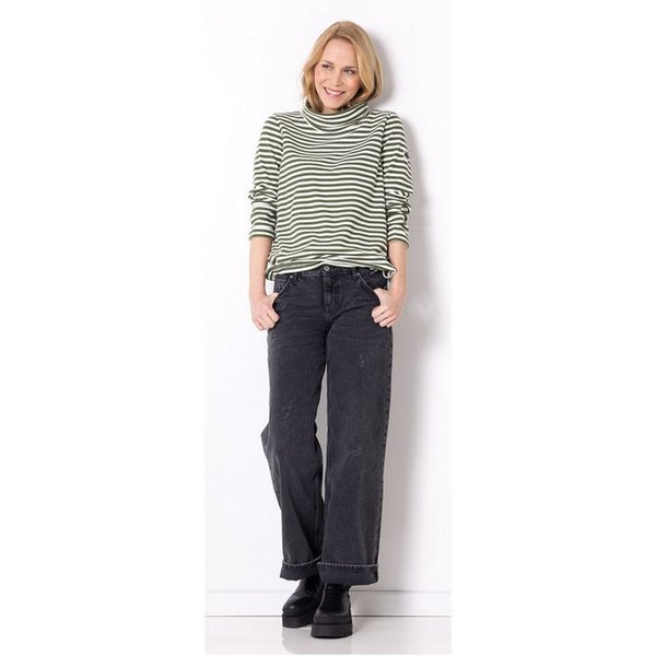 SER Sweatshirt Sweatshirt Struktur Ringel W7250605