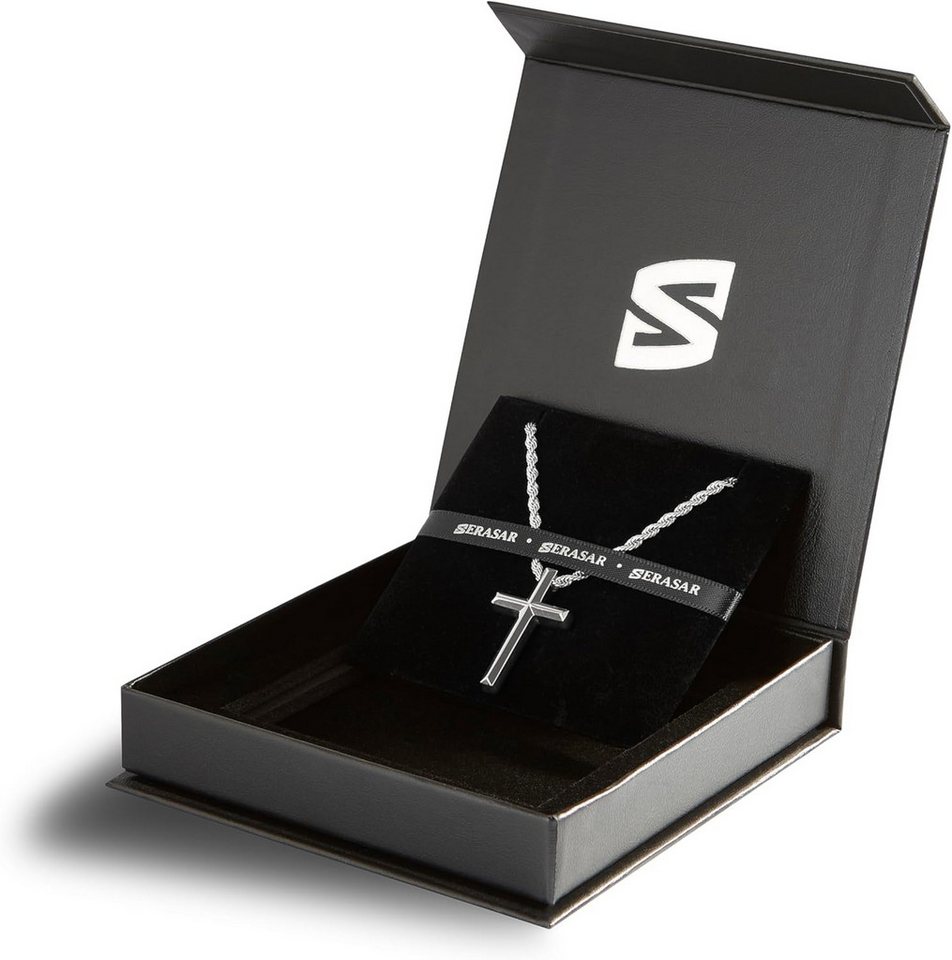 SERASAR Collier Premium Halskette Herren [Divine], Rostfreier 316L Chirurgenstahl – Bild 2 von 5