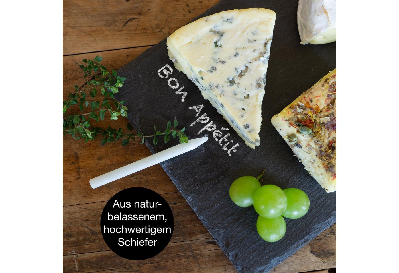 Moritz & Moritz Servierplatte Moritz & Moritz 6x Schieferplatte S – Bild 4 von 5