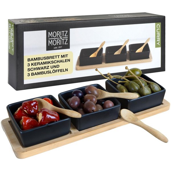 Moritz & Moritz Servierplatte Moritz & Moritz Dipschalen Curry