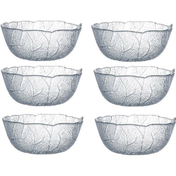 Luminarc Servierschüssel Luminarc Aspen Schale 12 cm 6er Set, Glas, (Spar-Set)