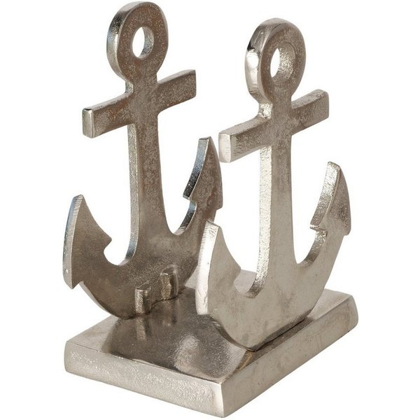 BOLTZE Serviettenhalter Maritimer Serviettenhalter Anker aus Aluminium von Boltze - Geschenkid