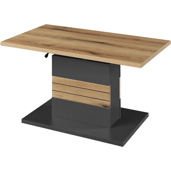 set one by Musterring Couchtisch Quincy (1-St), Stufenlos höhenverstellbar, in 2 Farbvarianten, 95 × 55 cm