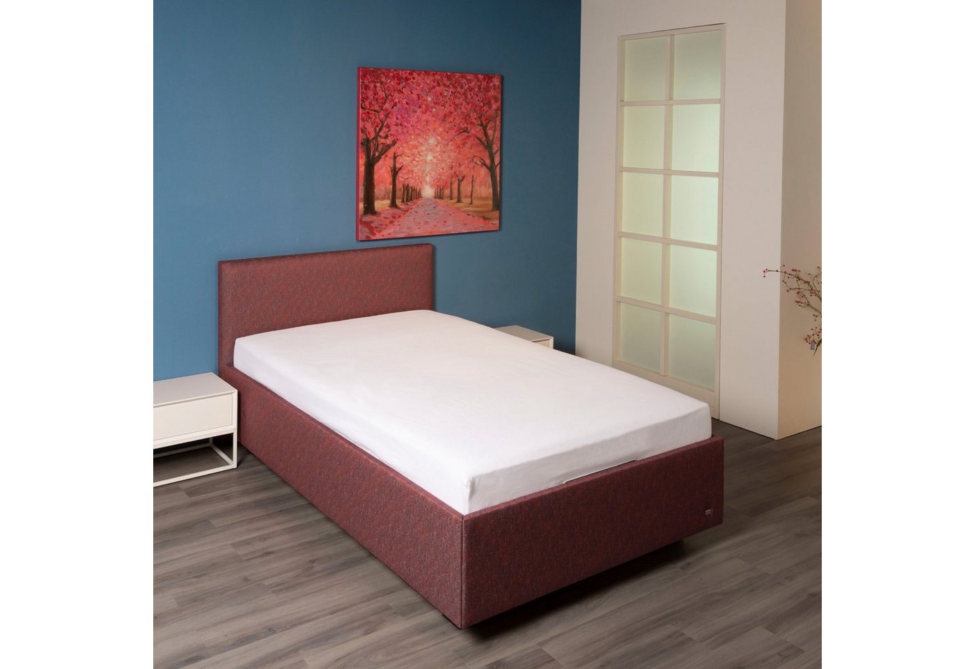 Matratzenauflage Auflage, Allergiker geeignet (Hausstauballergiker) SETEX, Molton-Köper, in 90x200 cm, Feuchtigkeitsabsorbierend – Bild 2 von 5