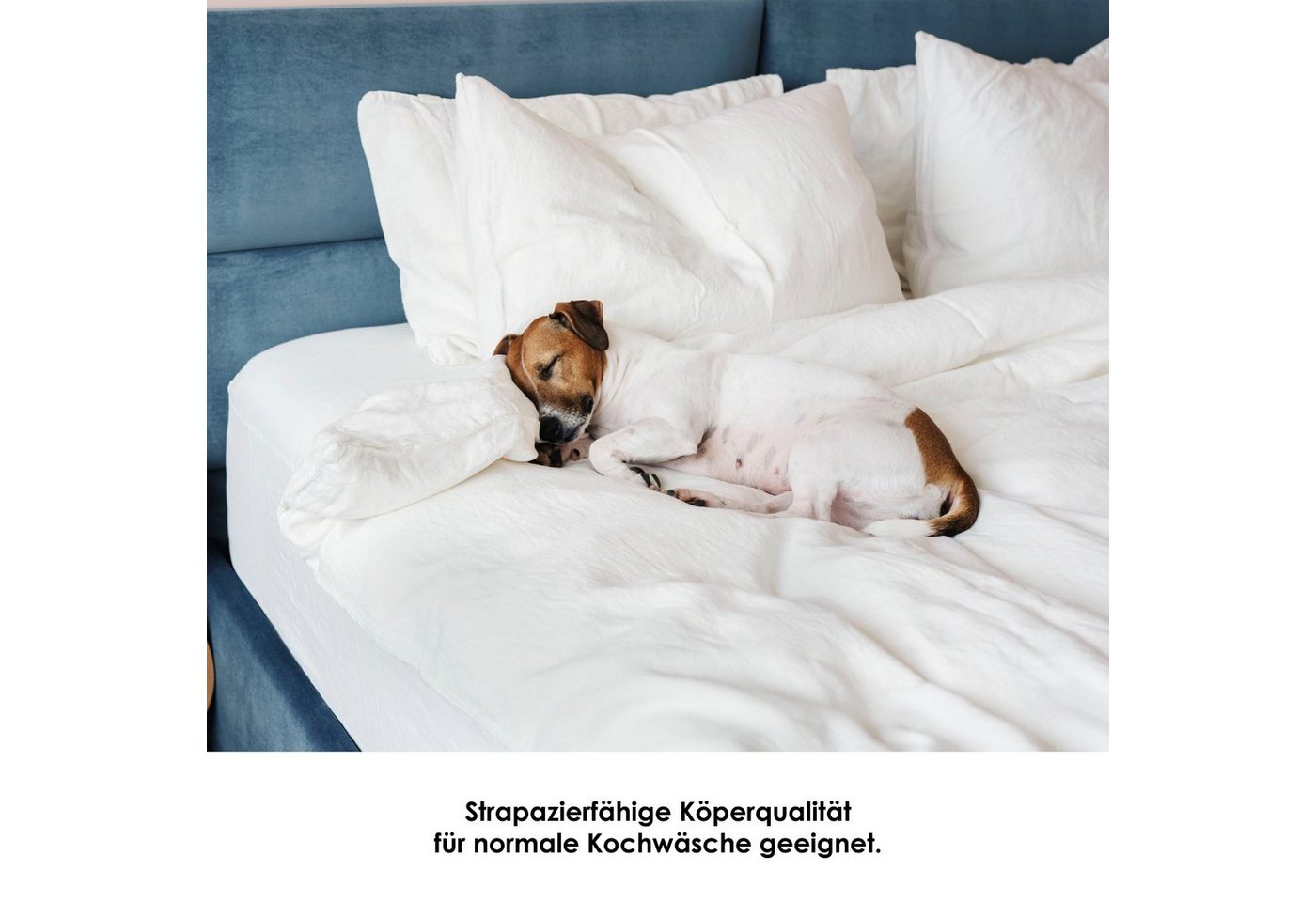 Matratzenauflage Auflage, Allergiker geeignet (Hausstauballergiker) SETEX, Molton-Köper, in 90x200 cm, Feuchtigkeitsabsorbierend – Bild 5 von 5