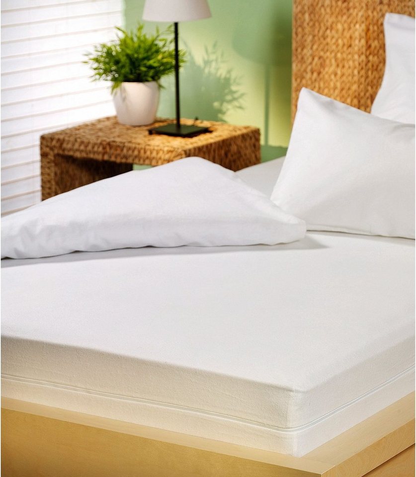 Matratzenschutzbezug Protect & Care, Allergiker geeignet (Hausstauballergiker) SETEX, Auflage, 90x200 cm, 140x200 cm und weiteren Größen, atmungsaktiv – Bild 3 von 4