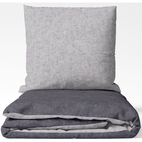 SETEX Wendebettwäsche Feinbiber, Biber, 2 teilig, mit Wendefunktion