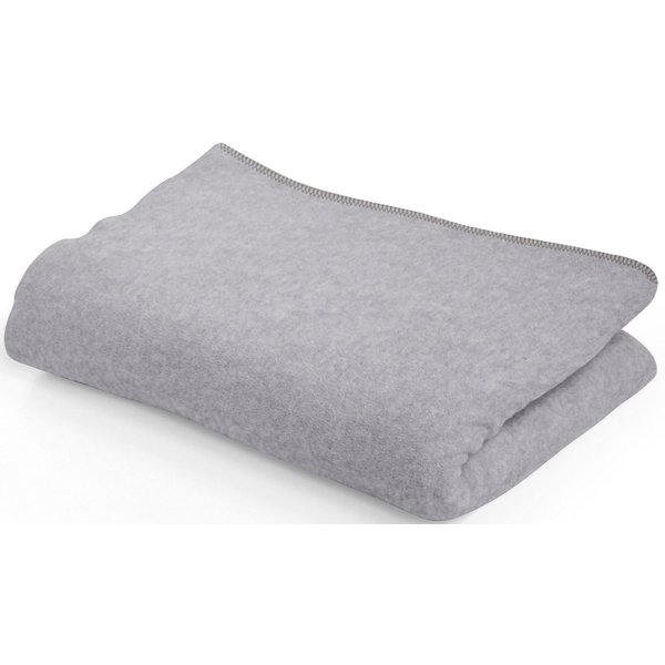 Wohndecke Kuscheldecke, SETEX, mit Ziernaht in Melange-Optik, Kuscheldecke