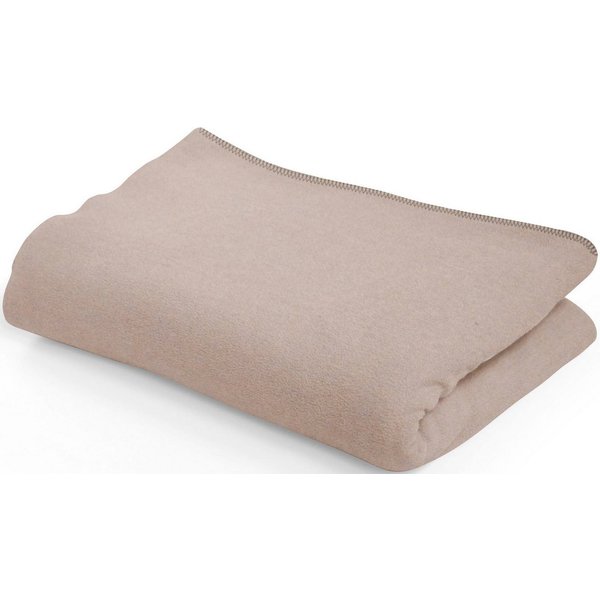 Wohndecke Kuscheldecke, SETEX, mit Ziernaht in Melange-Optik, Kuscheldecke
