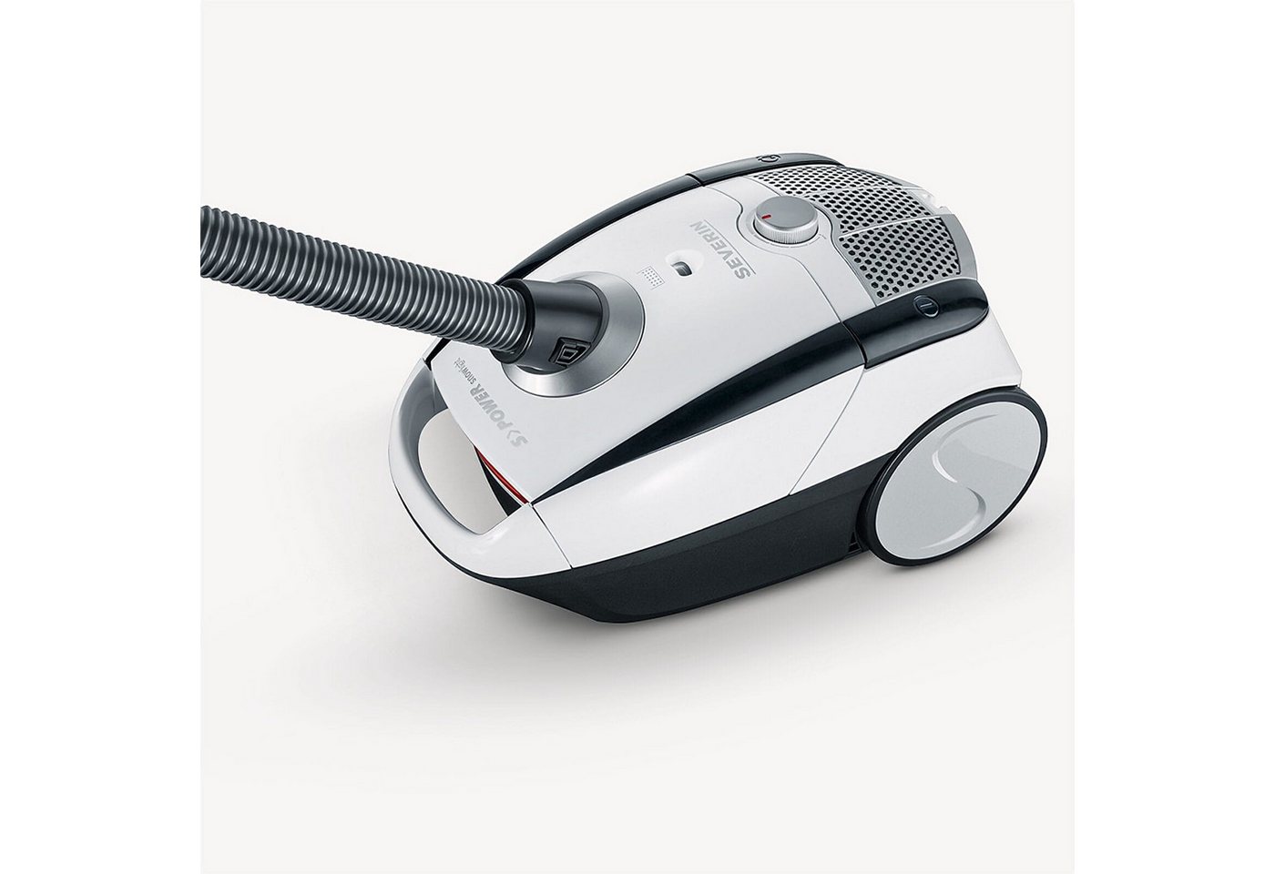 Severin Bodenstaubsauger BC 7035, 750 W, Bodenstaubsauger mit Beutel, Teppich- & Hartböden, 750W, 8m Reichweite – Bild 2 von 5