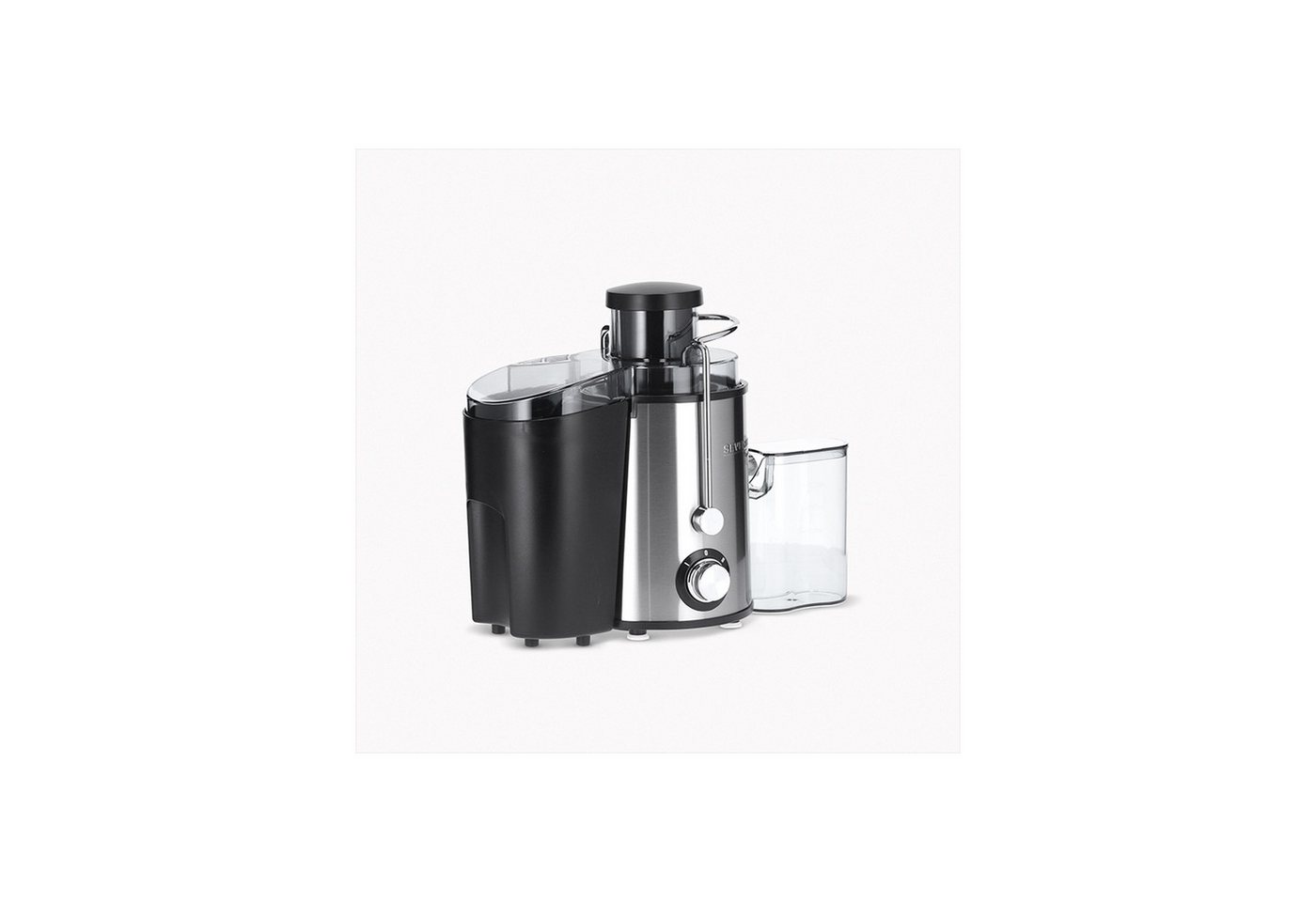 Severin Entsafter ES 3566 Entsafter, 400 W, 2 Geschwindigkeitsstufen, Edelstahl-Saftauslauf mit Tropfstopp – Bild 2 von 5