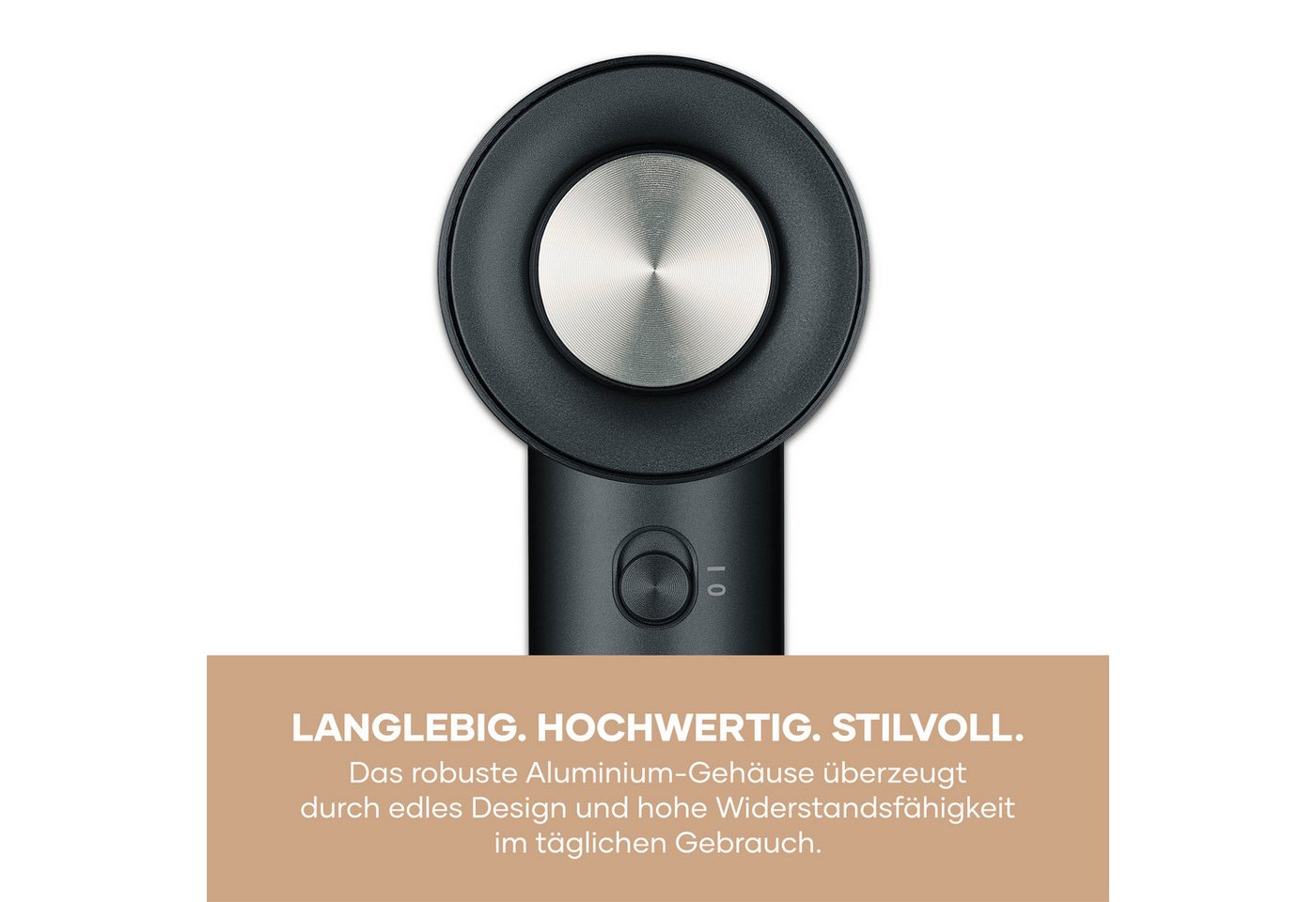 Severin Haartrockner HT 0170, Ionen-Haartrockner mit Diffusor Konzentrator & BLDC-Motor, Föhn 2.000W – Bild 4 von 5