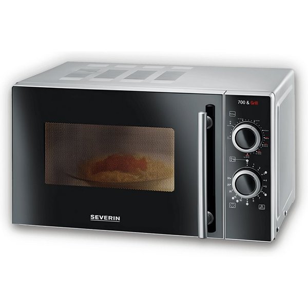 Severin Mikrowelle MW 7771 Mikrowelle mit Grillfunktion 2-in-1, elektrisch