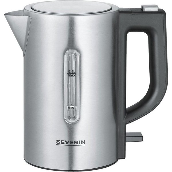 Severin Reise-Wasserkocher WK 3647, 1100 W, mit umschaltbarer Spannung (115 V und 230 V)