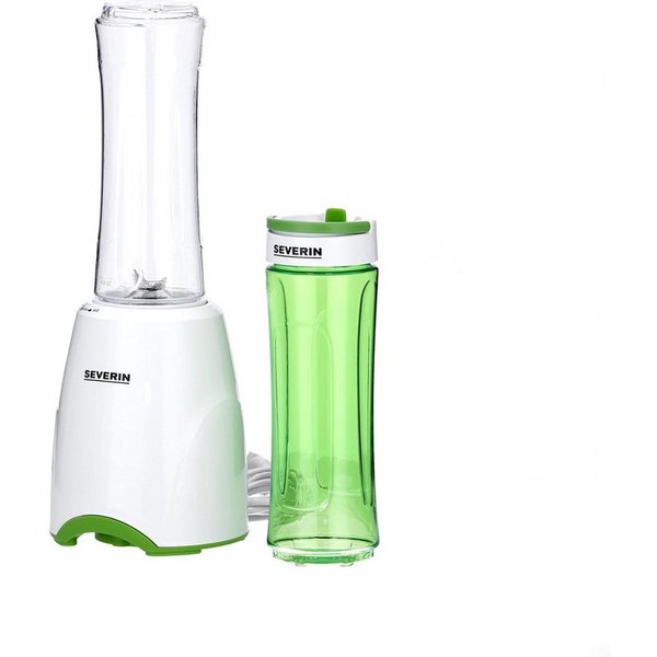 Severin Standmixer SM3735 Smoothie Mix & Go, Smoothie-Mixer mit 2 Flaschen