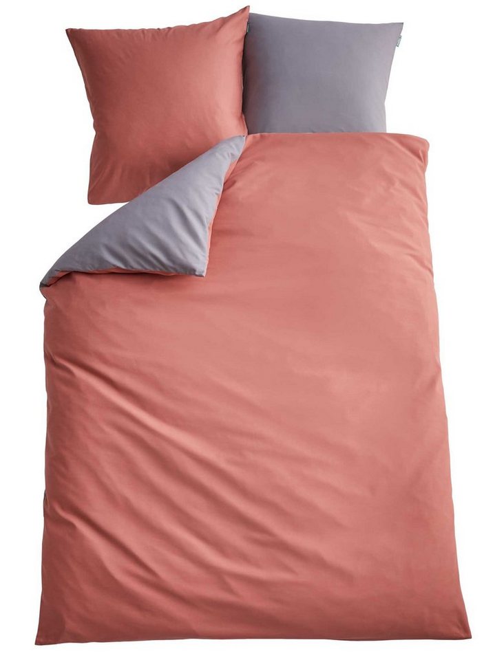 Shangrila Wendebettwäsche, Microsatin, 2 teilig, Microsatin 1 Bettbezug 1 Kissenbezug Pflegeleicht Atmungsaktiv 202090 – Bild 3 von 5