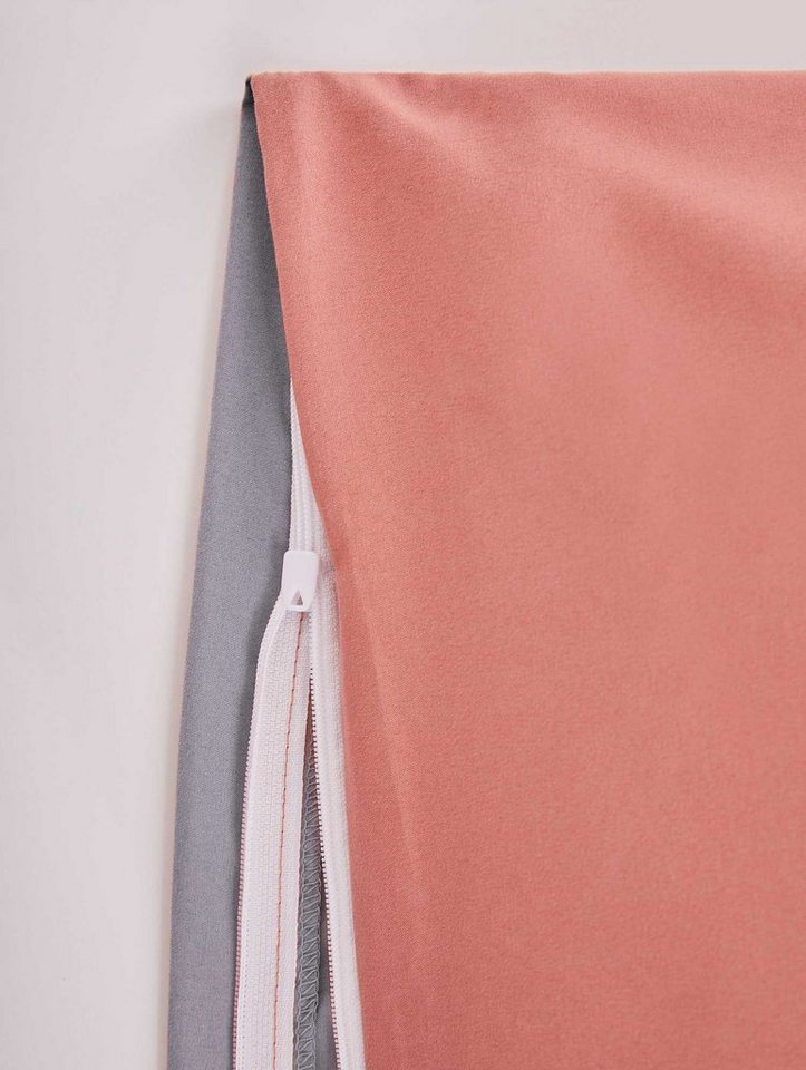 Shangrila Wendebettwäsche, Microsatin, 2 teilig, Microsatin 1 Bettbezug 1 Kissenbezug Pflegeleicht Atmungsaktiv 202090 – Bild 5 von 5