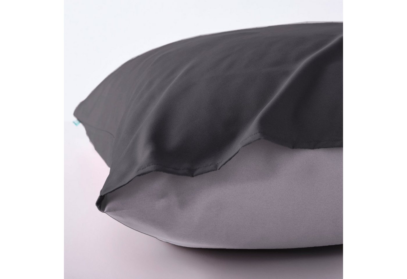 Shangrila Wendebettwäsche, Microsatin, 2 teilig, Microsatin 1 Bettbezug 1 Kissenbezug Pflegeleicht Atmungsaktiv 202090 – Bild 4 von 5
