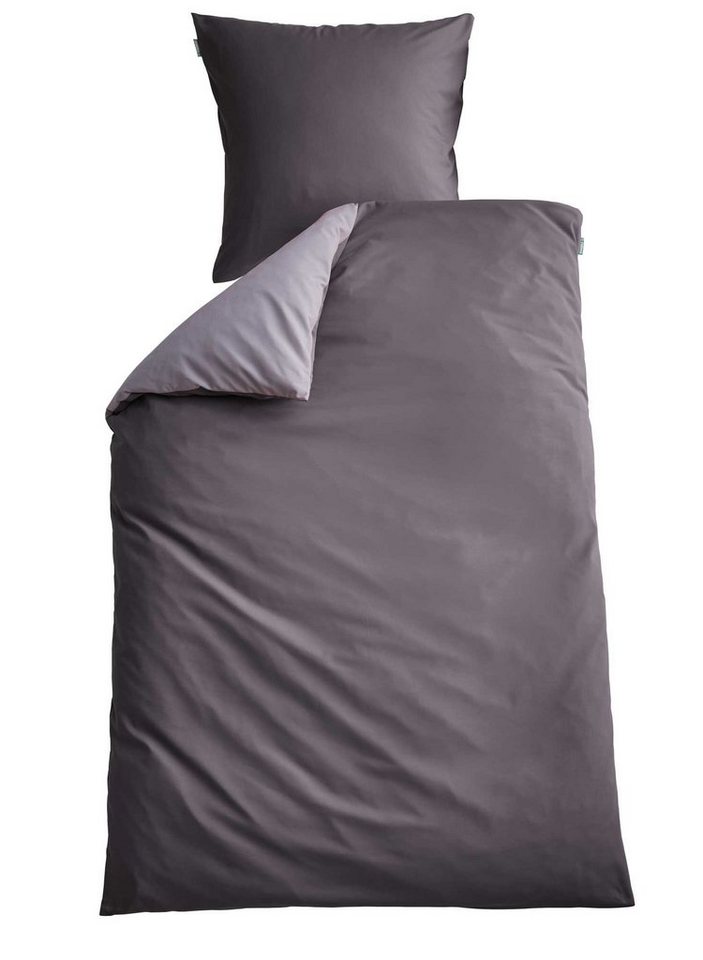 Shangrila Wendebettwäsche, Microsatin, 2 teilig, Microsatin 1 Bettbezug 1 Kissenbezug Pflegeleicht Atmungsaktiv 202090 – Bild 2 von 5