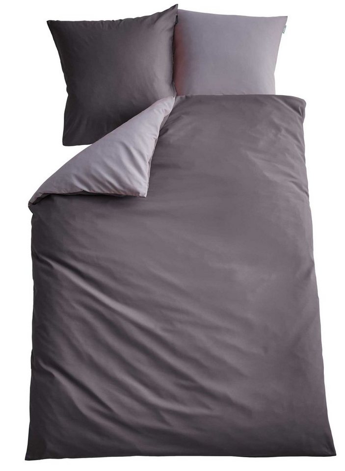 Shangrila Wendebettwäsche, Microsatin, 2 teilig, Microsatin 1 Bettbezug 1 Kissenbezug Pflegeleicht Atmungsaktiv 202090 – Bild 3 von 5