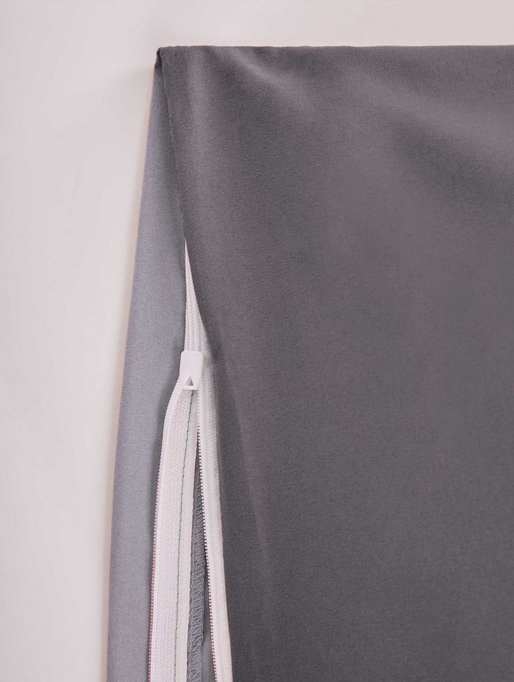 Shangrila Wendebettwäsche, Microsatin, 2 teilig, Microsatin 1 Bettbezug 1 Kissenbezug Pflegeleicht Atmungsaktiv 202090 – Bild 5 von 5