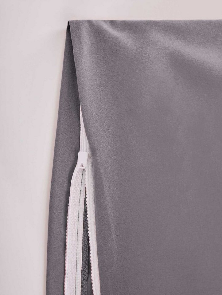 Shangrila Wendebettwäsche, Microsatin, 2 teilig, Microsatin 1 Bettbezug 1 Kissenbezug Pflegeleicht Atmungsaktiv 202090 – Bild 3 von 5