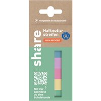 share Haftstreifen 50 x 15 mm, 5 x 40 Streifen, farbig sortiert