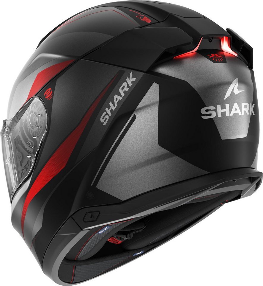 Shark Motorradhelm Skwal i3 Mekarium Helm, Antifog Beschichtet,vorbereitet Für Kommunikationssystem,geeignet – Bild 2 von 3