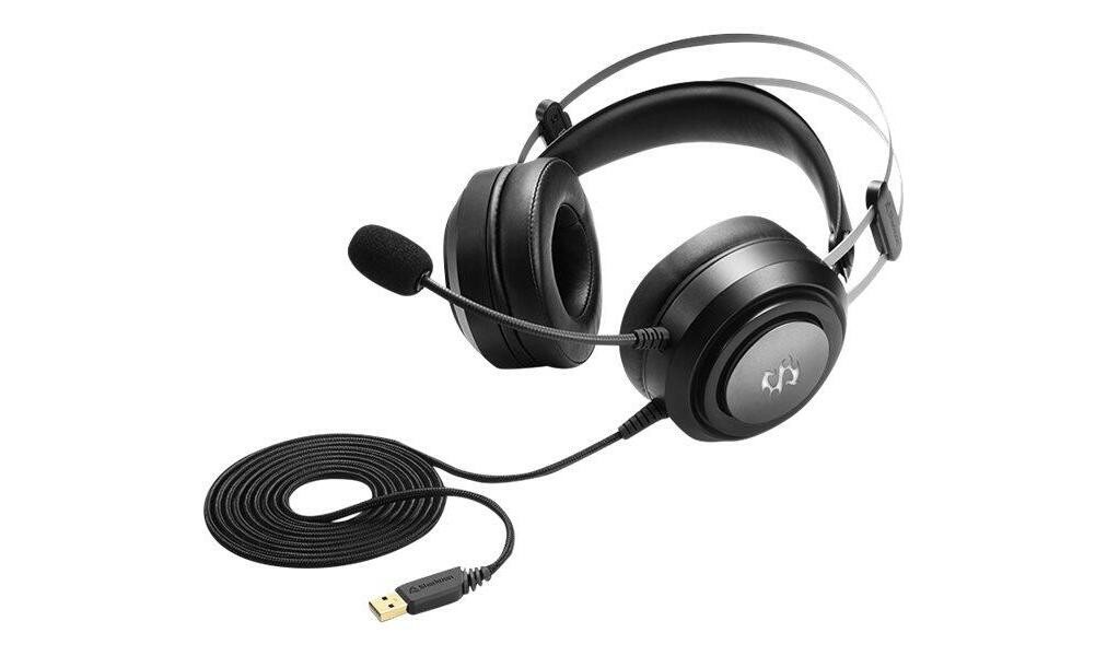 Sharkoon Headset Skiller SGH30 Stereo USB schwarz – Bild 2 von 4