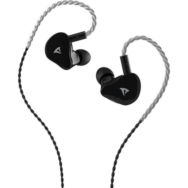 Sharkoon Stealthbite In-Ear-Kopfhörer (IEM, Hybrid-Treiber, USB-C DAC, 2-Pin-Kabel, Inline-Mikrofon)