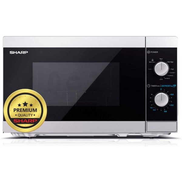 Sharp Mikrowelle, Netzbetrieb, mit Grillfunktion, 1000 Watt, 20 Liter, 5 Leistungsstufen