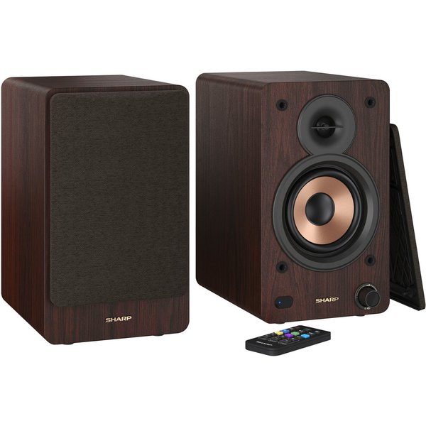 Sharp Regalboxen Lautsprecher 2.0 (Bluetooth, 60 W)