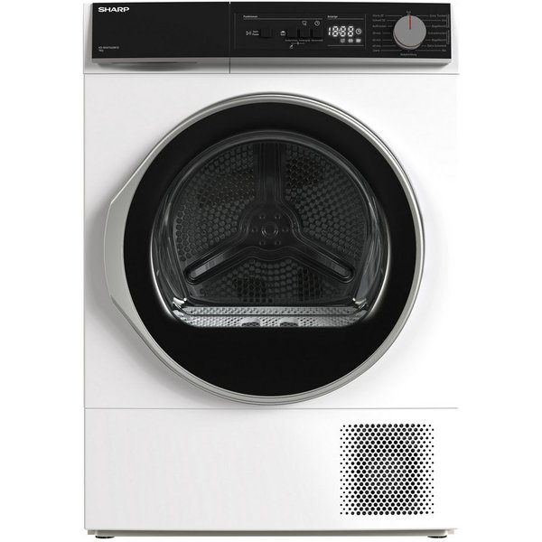 Sharp Wärmepumpentrockner KD-NHA7S6GW1D-DE, BuzzerStop