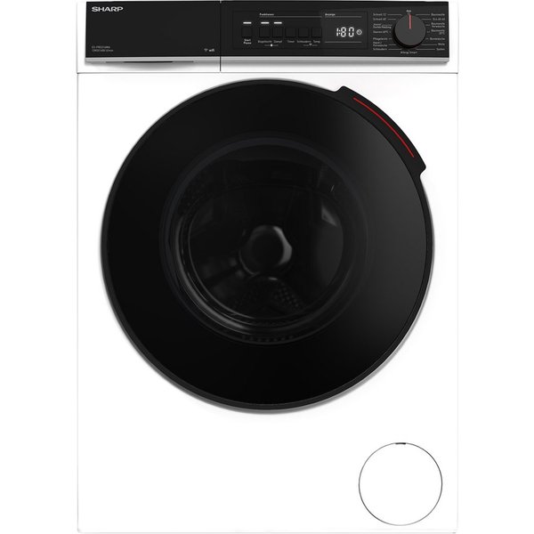 Sharp Waschmaschine ES-PRO214WA-DE, 12 kg, 1400 U/min, AllergySmart, Dampf, WIFI Steuerung per App, 12 kg