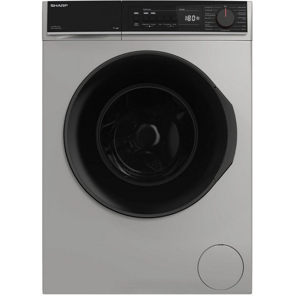 Sharp Waschmaschine ES-PRO714SA-DE, 7 kg, 1400 U/min, AquaStop, AllergySmart, Dampf, WiFi, Kindersicherung