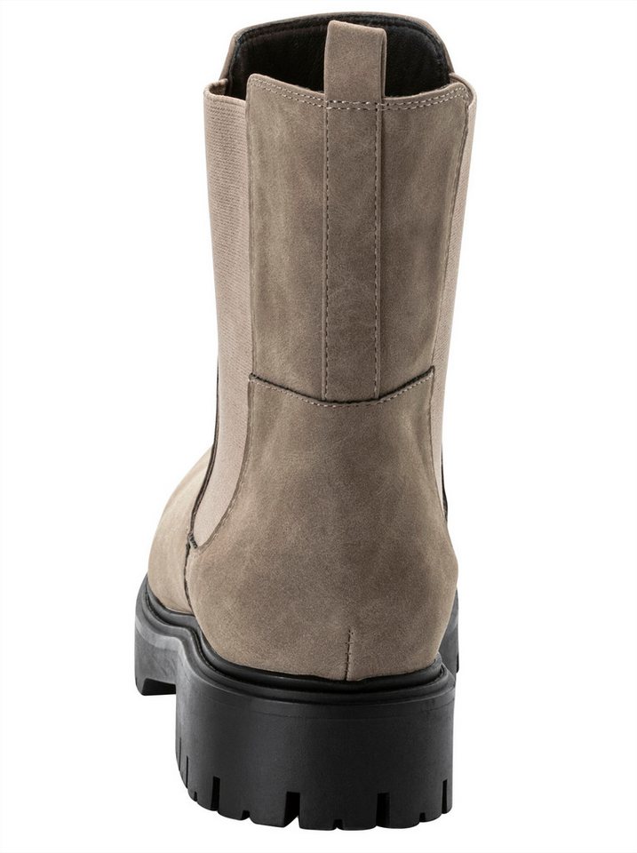 Sheego Ankleboots Stiefelette Stretcheinsatz – Bild 3 von 5