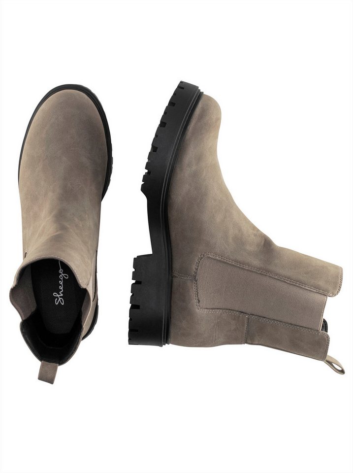Sheego Ankleboots Stiefelette Stretcheinsatz – Bild 4 von 5