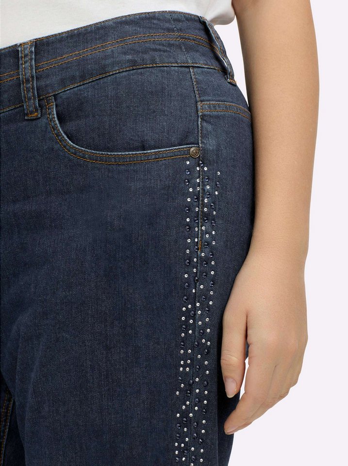 Sheego Bequeme Jeans Jeans – Bild 4 von 5