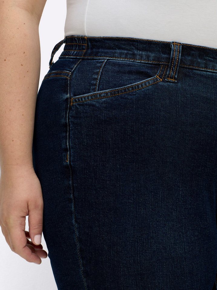 Sheego Bequeme Jeans Jeans – Bild 4 von 5