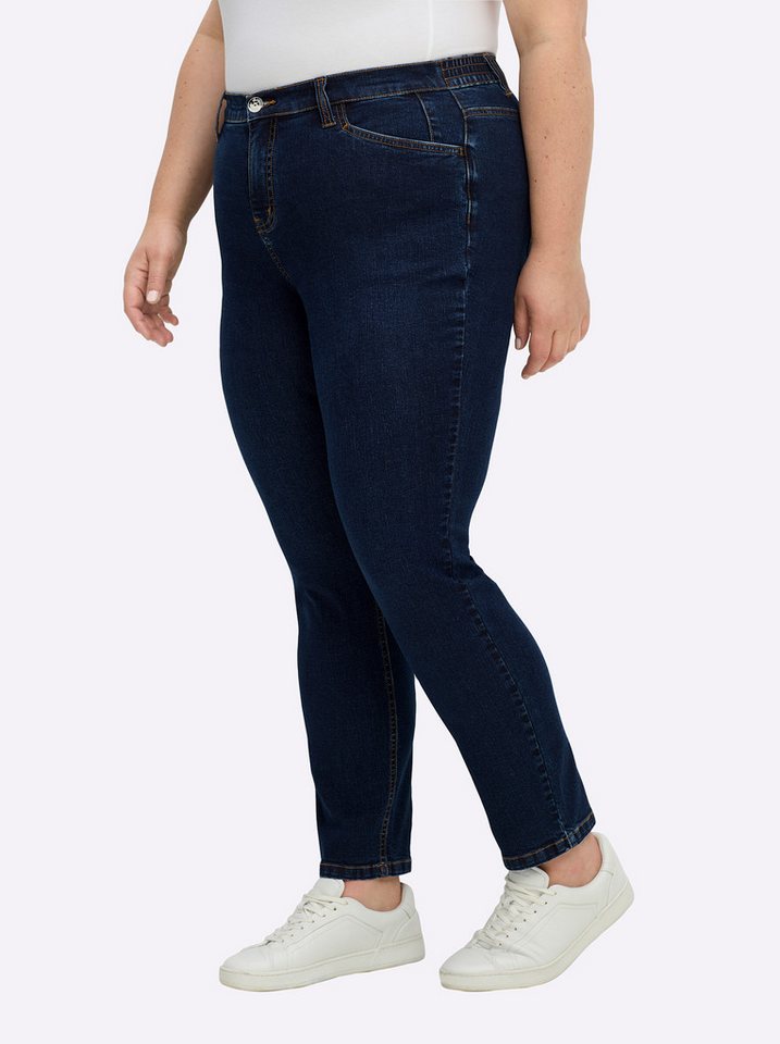 Sheego Bequeme Jeans Jeans – Bild 5 von 5